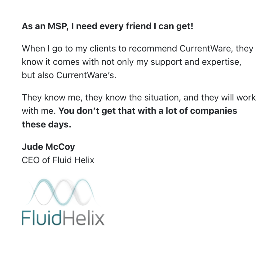 MSP CASE STUDY