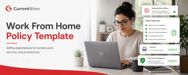 Work From Home policy template