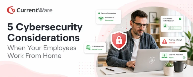 Cybersecurity Considerations When Your Employees Work From Home