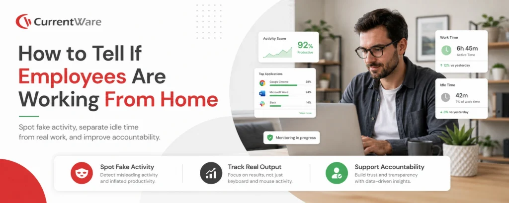 How to Tell If Employees Are Working From Home Or Just Pretending To