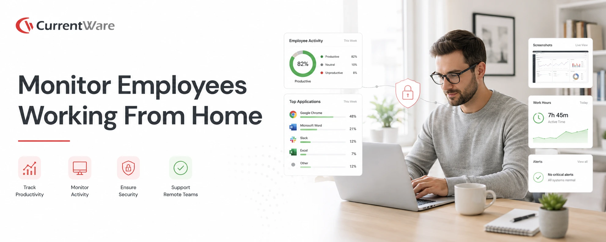 Work From Home Monitoring: Tools, Tips & Best Practices for Remote Employees