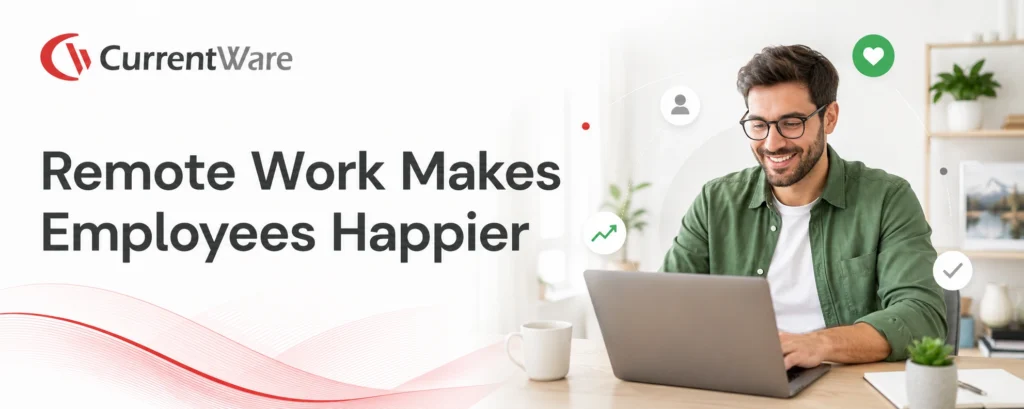 remote work makes employees happier
