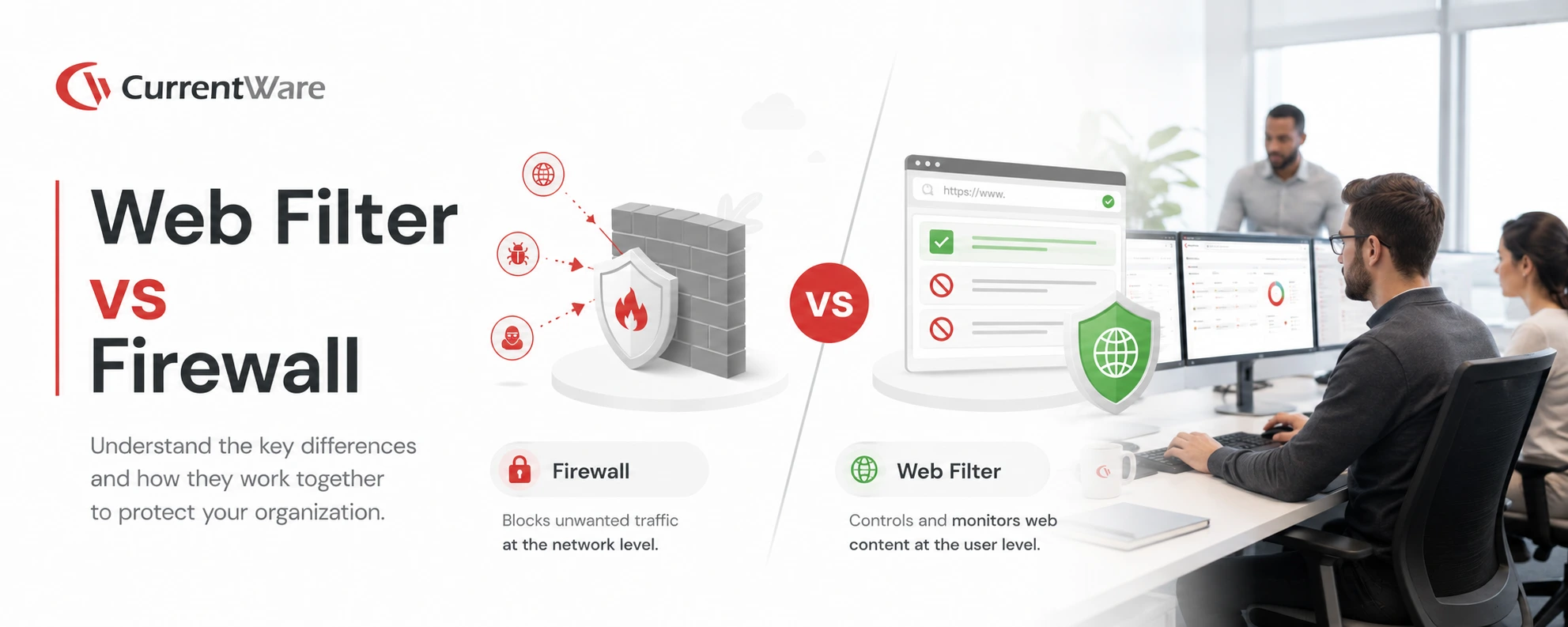 Why Firewall Web Filtering Isn’t Enough: A Critical Comparison