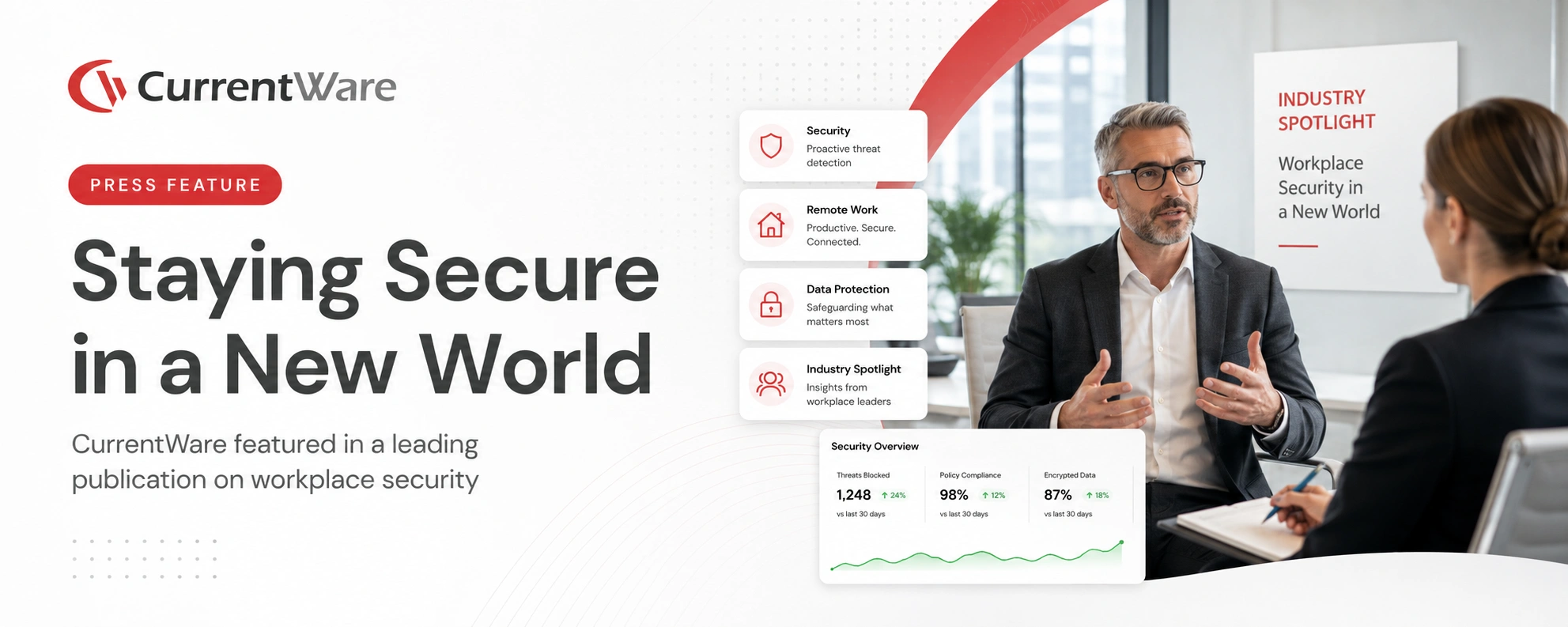 Staying Secure in a New World – CurrentWare featured in The Times