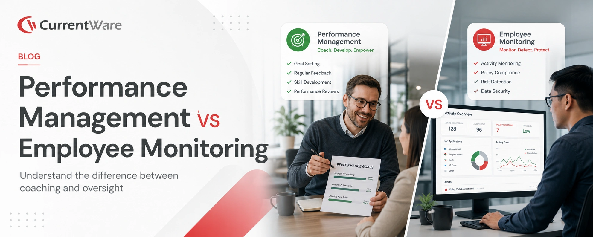 Performance Management vs Employee Monitoring: What’s the Difference?