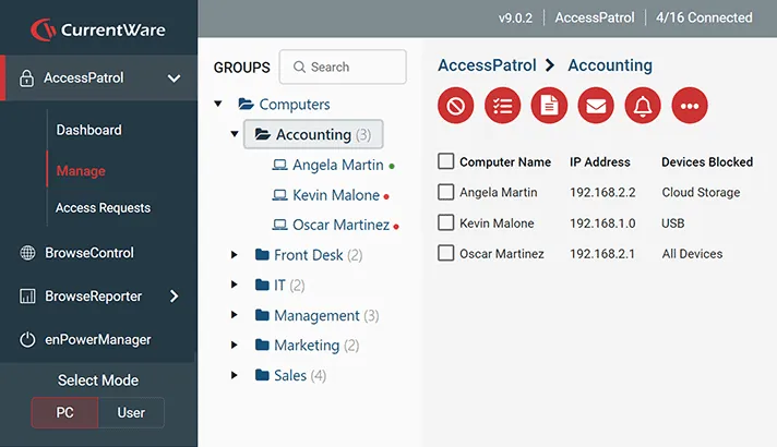 AccessPatrol-Web-Console