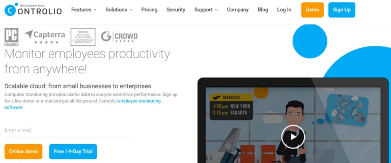 Controlio- best Activtrak alternatives