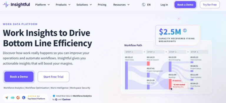 Insightful (formerly Workpuls)- Activtrak alternatives