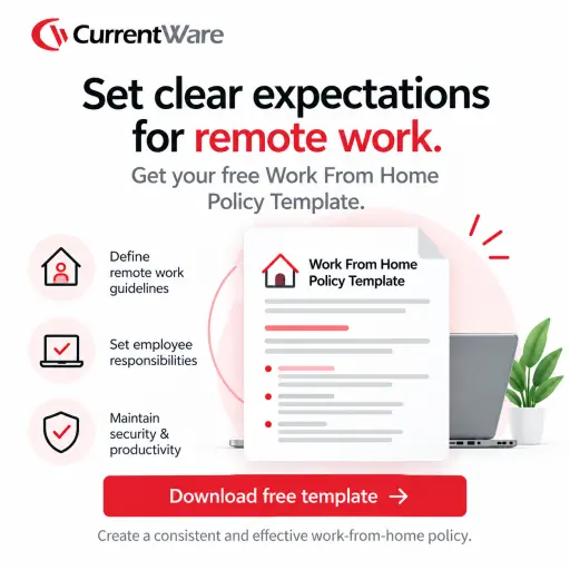 Work from home policy template