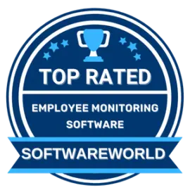 Top Rated Employee monitoring software by SoftwareWorld